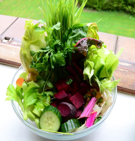 evening veg juice the before shot