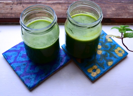 orange is green juice